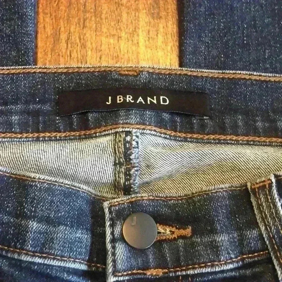 💙J Brand | Sallie Hi-rise Bootcut Jeans, Medium/Dark Wash - Picture 3 of 5